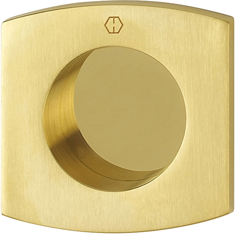 Set de poignées cuvette carré pour porte coulissante M462