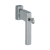 Poignée de fenêtre à clé Toulon 0737S/UD9024 SecuForte® - HOPPE