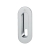 Set de poignées cuvette rectangulaire pour porte coulissante M472 - HOPPE