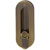 Set de poignées cuvette rectangulaire pour porte coulissante M472 - HOPPE